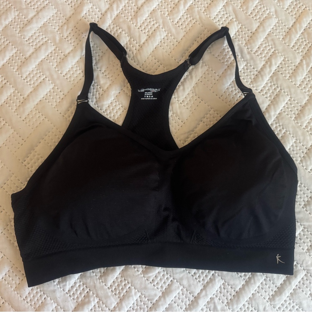 Danskin black Sports bra size XXL